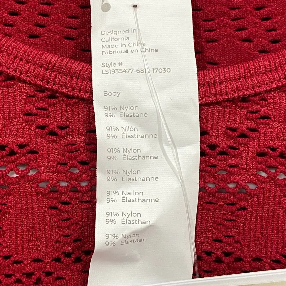 Fabletics size top